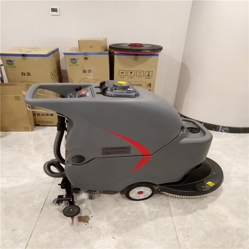 手推式全自动洗地机的操作流程【天津高美环保科技有限公司】