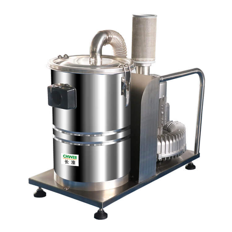 长淮CH-G223固定式配套专用吸尘器 食品医药化工机械工厂专用除尘设备